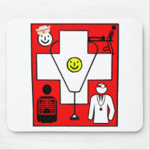 LOGO MÉDICAL TAPIS DE SOURIS