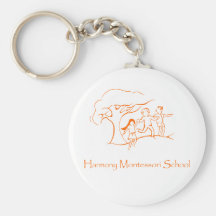 Logo orange de voie HMP Porte-clef