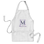 Logo pourpre et bleu classique de do-it-yourself tabliers