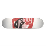 Logo rouge et noir de Jerry Skateboards