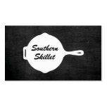 LOGO RUSTIQUE de POÊLE pour des RESTAURANTS, I de  Cartes De Visite Professionnelles