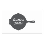 LOGO RUSTIQUE de POÊLE pour les RESTAURANTS, II de Modèles De Cartes De Visite