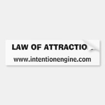 LOI D'ATTRACTION ADHÉSIFS POUR VOITURE