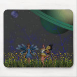 Loin tapis de souris de lutins