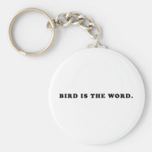 L'oiseau est le mot porte-clés