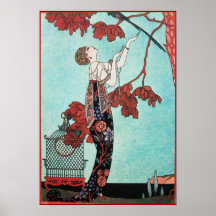 L'OISEAU FRIVOLE, COUTURIER DE BEAUTÉ AFFICHE