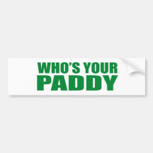 L'OMS est VOTRE PADDY ? Adhésif Pour Voiture