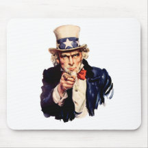 L'Oncle Sam vous veut ! Tapis De Souris