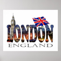 Londres Angleterre Affiche