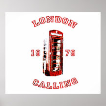 Londres appelle 1979 affiches