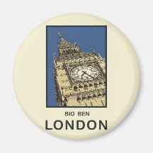 Londres Big Ben Aimants
