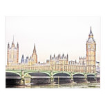 LONDRES classique Carte Postale