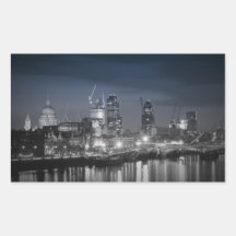 Londres Stickers En Rectangle