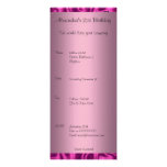 Long rose de Bulgespider d'anniversaire d'invitati