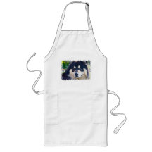 Long tablier finlandais doux de Lapphund