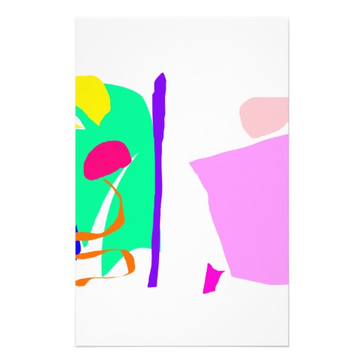 Longboard surfant motifs pour papier à lettre