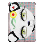 Longs cils d'ours blanc coques mini ipad
