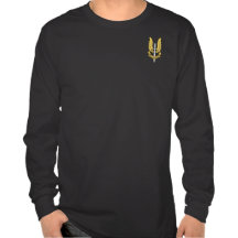 Longue chemise de douille de SAS T-shirts
