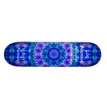 Los Alamos - lagune bleue des axes de la lumière l Skateboards Cutomisables