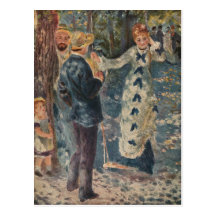 L'oscillation de Pierre-Auguste Renoir (1876) Cartes Postales