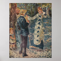 L'oscillation de Pierre-Auguste Renoir (1876) Posters