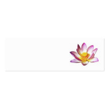 lotus cartes de visite personnelles