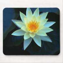Lotus flower power tapis de souris