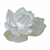 Lotus polos brodés