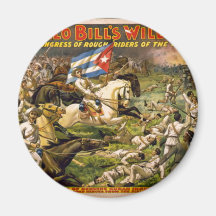 L'ouest sauvage de Buffalo Bill Magnets