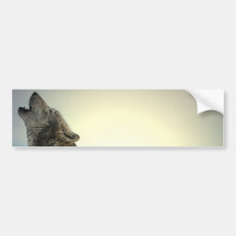 Loup d'hurlement adhésif pour voiture