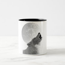 Loup d'hurlement mugs