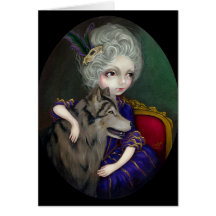 "Loup-Garou : Carte de voeux de Le Portrait"
