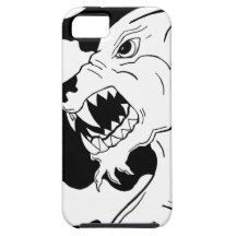 Loup Garou (loup-garou) Étuis iPhone 5