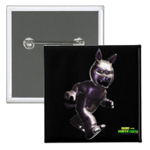 Loup-garou Pin's Avec Agrafe