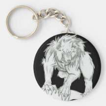 Loup-garou Porte-clés