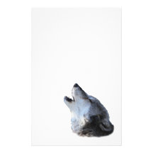loup papier à lettre personnalisé