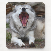 Loup Tapis De Souris