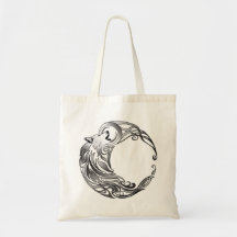 Loup tribal - ombragé sac