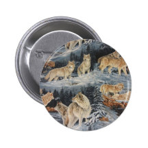 Loups d'hiver badge
