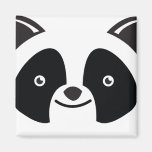 L'ours panda Kawaii font face Magnets Pour Réfrigérateur