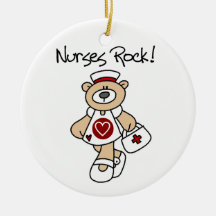 L'ours soigne le T-shirts et les cadeaux de roche Décoration De Noël