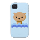 Loutre de natation coque iPhone 4 de Case-Mate