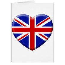 love drapeau Angleterre Carte