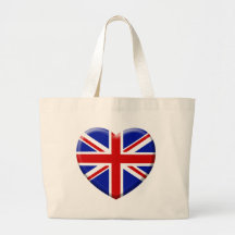 love drapeau Angleterre Sac