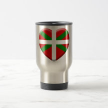 love drapeau pays Basque Mugs