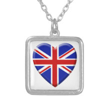 love drapeau Royaume-uni Angleterre Pendentif