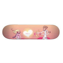 Love is ... - plateaux de skateboards customisés