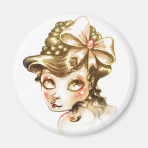 Lovely face magnets