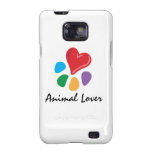 Lover_Heart-Paw animal Galaxy S2 Case