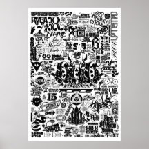 Luca Ionescu "histoire de logo " Posters